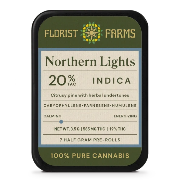 Northern Lights | 1/2 Gram Joints | 7pk