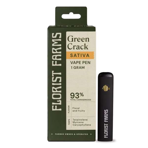 Green Crack | Rechargeable Vape | 1g