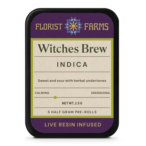 Infused Live Resin Witches Brew | 1/2 Gram Joints | 5pk